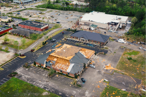 storm damage roof repair
