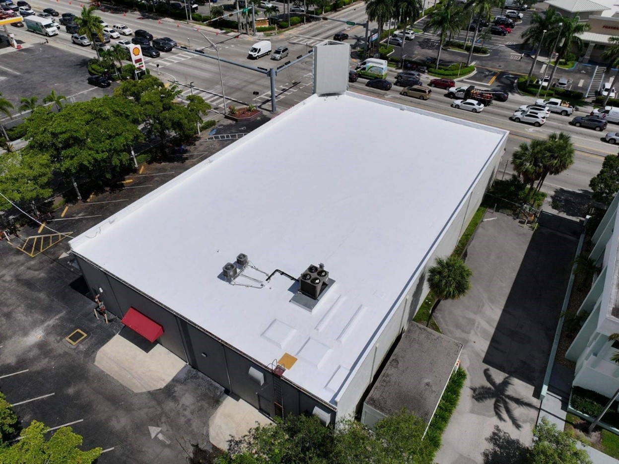 commercial flat roofing