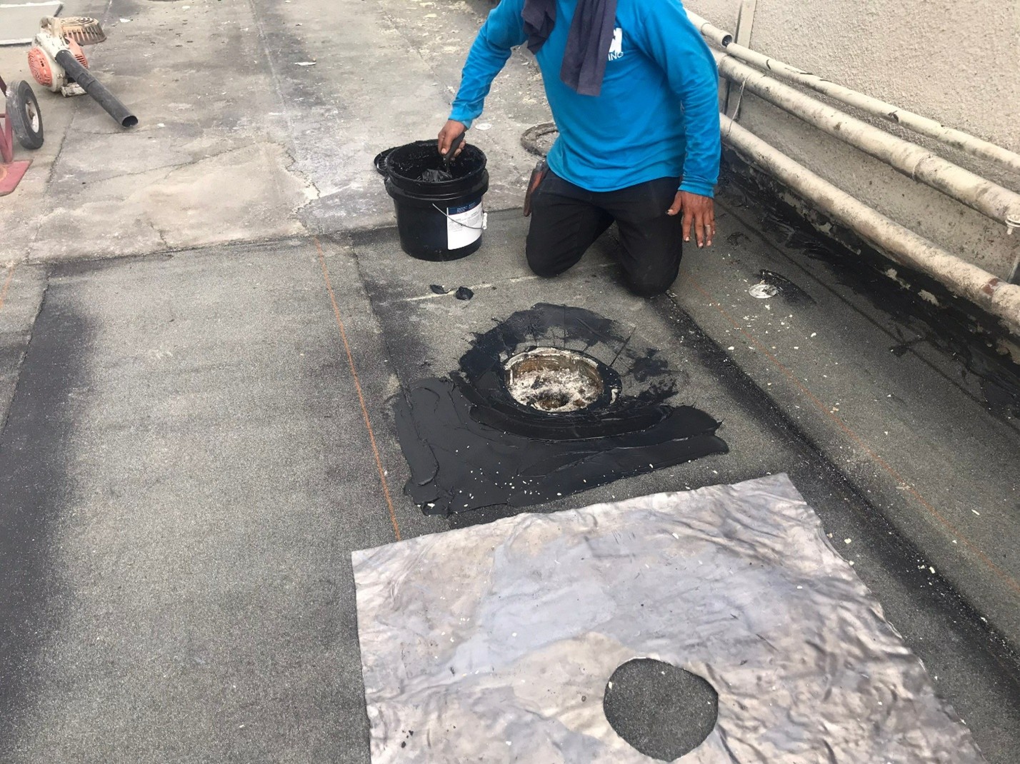 commercial roof inspection