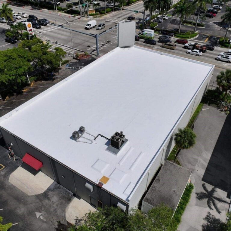 commercial flat roofing