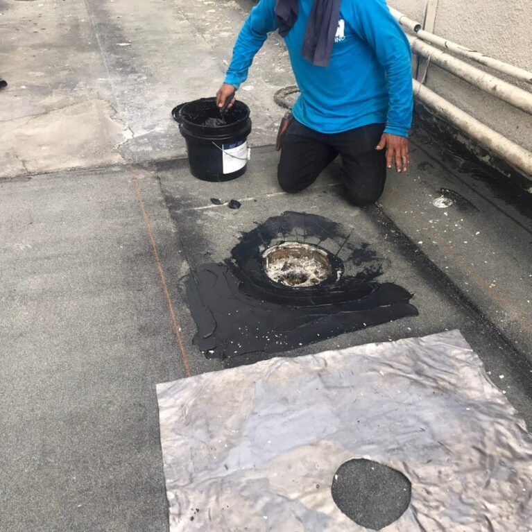 commercial roof inspection